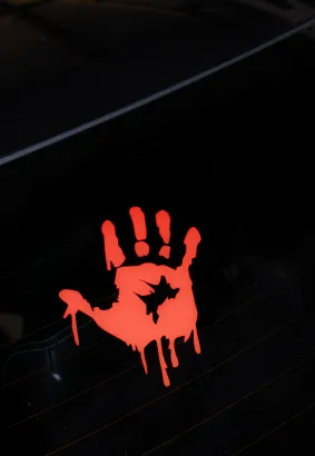 STICKER - BLOODY HAND (2 szt.)