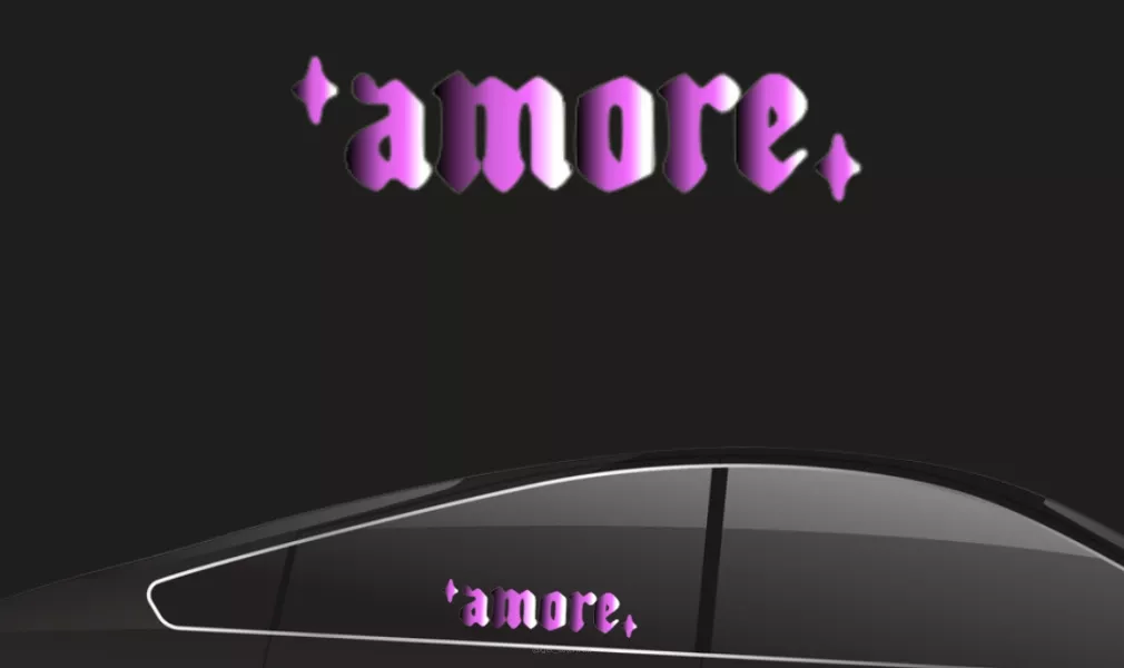 STICKER - AMORE