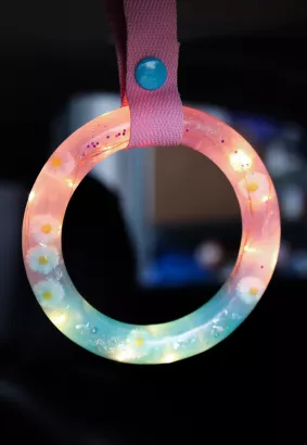 CIRCLE TSURIKAWA LED - FLOWERY