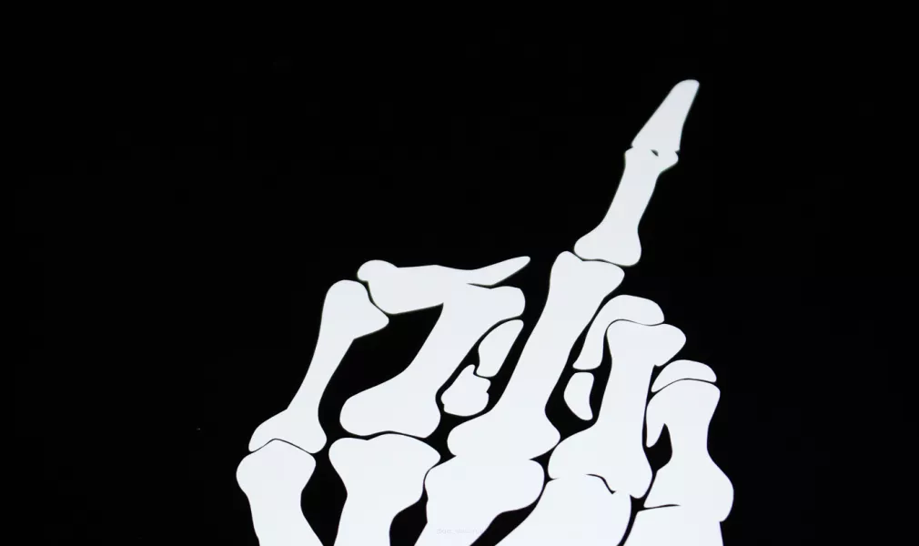 STICKER - MIDDLE FINGER