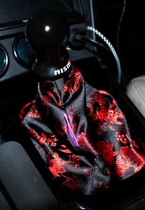 SHIFT BOOT COVER/OSŁONA DŹWIGNI ZMIANY BIEGÓW - JAPANESE STYLE RED