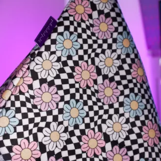 SHIFT BOOT COVER/OSŁONA DŹWIGNI ZMIANY BIEGÓW - FLOWER CHECKER - 3