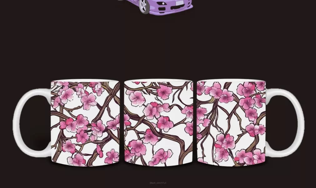 KUBEK/MUG 330ML - SAKURA