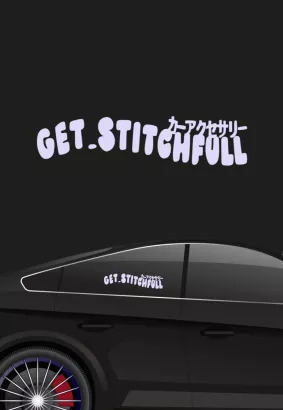 STICKER - GET STITCHFULL