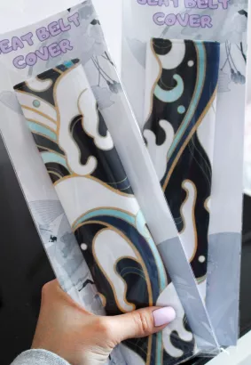 SEAT BELT COVER - WAVES