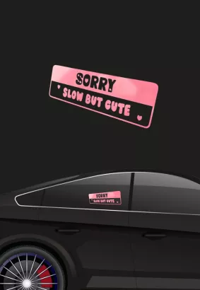 STICKER - Slow but cute