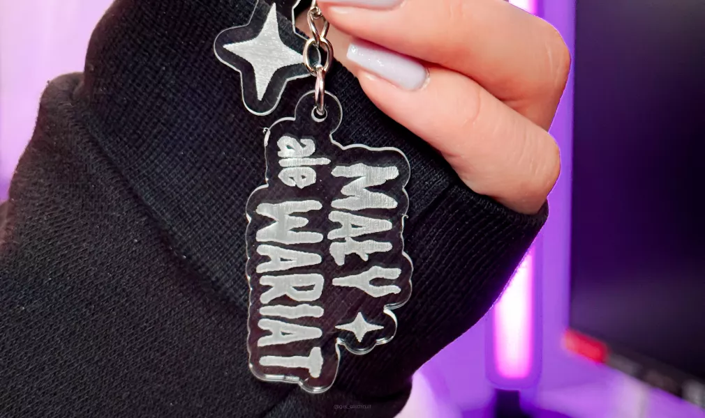 KEYCHAIN - MAŁY ale WARIAT