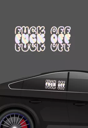 STICKER - F*CK OFF