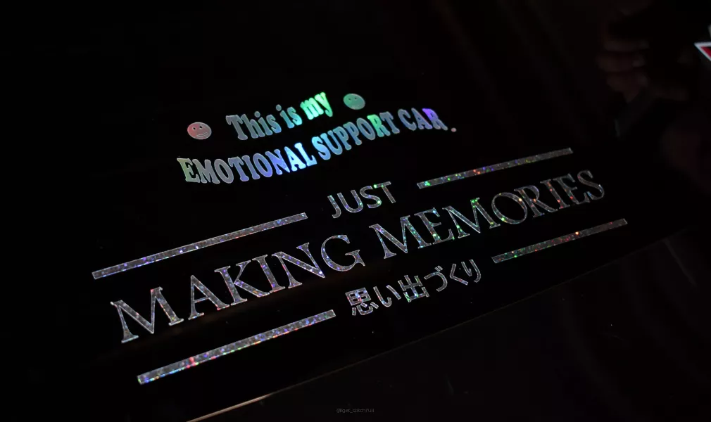 STICKER - Just MAKING MEMORIES