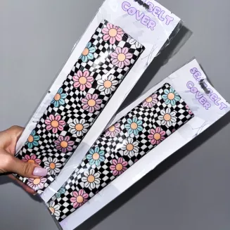 SEAT BELT COVER - FLOWERS - 2