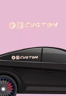 INDYWIDUALNY INSTAGRAM/TIKTOK NA SZYBĘ