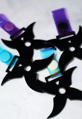 MINI TSURI KEYCHAIN SHURIKEN