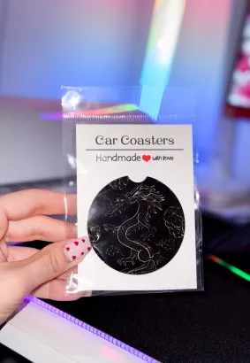 PODKŁADKA POD KUBEK/CAR COASTER - DRAGON